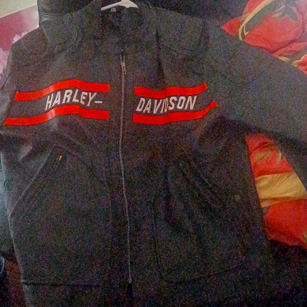 Mens Harley-Davidson 2XL Leather Jacket Brand New Never Worn